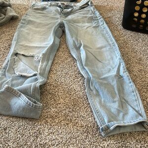 Cello jeans with a rip in the knee